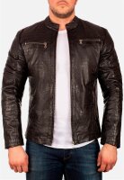 Slim Fit Jacke Herren  20RS25 Black XXXL