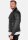 Slim Fit Echtlederjacke Herren Silver Zipper RS003LUX Black S