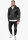 Slim Fit Echtlederjacke Herren Silver Zipper RS003LUX Black M
