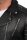 Reichstadt Herren Slim Fit Lederjacke Silver Zipper RS003LUX Black XL