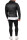 Herren Jacke RS003 LUX - Black - Silver Zipper XXL