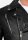 Slim Fit Echtlederjacke Herren Silver Zipper RS003LUX Black XXXL