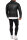 Reichstadt Herren Slim Fit Lederjacke Silver Zipper  RS006LUX Black M