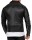 Herren Jacke RS006 LUX - Black - Silver Zipper XL