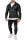 Herren Jacke RS006 LUX - Black - Silver Zipper XL