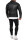 Herren Jacke RS006 LUX - Black - Silver Zipper XXL