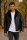Reichstadt Herren Slim Fit Kunstleder  RS008PU Black - Black Zipper L