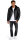 Reichstadt Herren Slim Fit Kunstleder  RS008PU Black - Black Zipper XXL