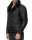 Slim Fit Kunstlederjacke Herren  RS008PU Black - Black Zipper XXL