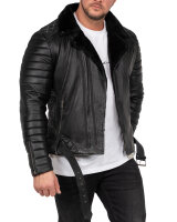 Reichstadt Herren Jacke RS008LUX - Schwarz - Black Zipper L
