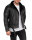 Reichstadt Herren Jacke RS008LUX - Schwarz - Black Zipper L