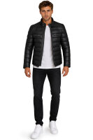 Reichstadt Herren Regular Fit Jacke Echtleder 19RS016 Black XS