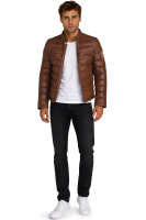 Reichstadt Herren Regular Fit Jacke Echtleder 19RS016 Brown M