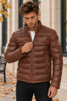 Reichstadt Herren Regular Fit Jacke Echtleder 19RS016 Brown M