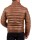 Herren Bomber Echtleder Jacke RS016 Brown M