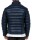 Herren Bomber Echtleder Jacke RS016 Navy L