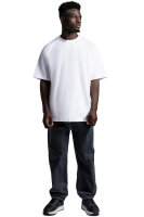 Oversized T-Shirt Herren Logoschriftzug 22RS033 White M