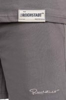 Reichstadt Herren Oversized Kurzarmshirt 22RS033 Dark Grey XL