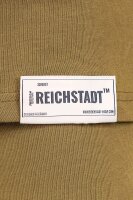 Oversized T-Shirt Herren Logoschriftzug 22RS033 Khaki 3XL