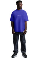 Oversized T-Shirt Herren Logoschriftzug 22RS033 Light Purple 5XL