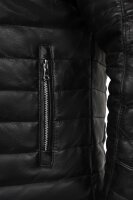 Slim Fit Echtlederjacke Herren Echtleder 22RS31LUX Black XXL