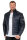 Slim Fit Echtlederjacke Herren Echtleder 22RS31LUX Navy M