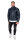 Slim Fit Echtlederjacke Herren Echtleder 22RS31LUX Navy M