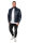 Slim Fit Echtlederjacke Herren Echtleder 22RS31LUX Navy M