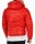 Regular Fit Jacke Herren Echtleder 22RS032LUX Red XS
