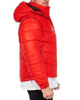 Regular Fit Jacke Herren Echtleder 22RS032LUX Red S