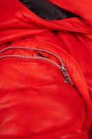 Regular Fit Jacke Herren Echtleder 22RS032LUX Red XXL