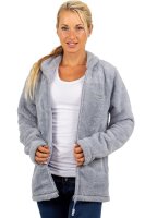 Reichstadt Damen Regular Fit Flauschige Jacke Kuschelig 22RSW002