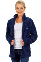 Reichstadt Damen Regular Fit Flauschige Jacke Kuschelig 22RSW002
