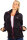 Reichstadt Damen Regular Fit Flauschige Jacke Kuschelige 22RSW002 Black S