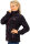 Reichstadt Damen Regular Fit Flauschige Jacke Kuschelige 22RSW002 Black S