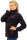 Reichstadt Damen Regular Fit Flauschige Jacke Kuschelige 22RSW002 Black XL