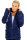 Reichstadt Damen Regular Fit Flauschige Jacke Kuschelige 22RSW002 Navy S