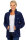 Reichstadt Damen Regular Fit Flauschige Jacke Kuschelig 22RSW002 Navy M