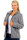 Reichstadt Damen Regular Fit Flauschige Jacke Kuschelig 22RSW002 Granit XL