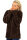 Reichstadt Damen Regular Fit Flauschige Jacke Kuschelig 22RSW002 Coffee Brown S