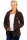 Reichstadt Damen Regular Fit Flauschige Jacke Kuschelig 22RSW002 Coffee Brown M