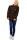 Reichstadt Damen Regular Fit Flauschige Jacke Kuschelig 22RSW002 Coffee Brown XXL