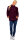 Reichstadt Damen Regular Fit Flauschige Jacke Kuschelig 22RSW002 Red Wine L