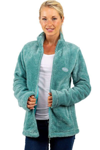 Regular Fit Fleecejacke Damen Kuschelige 22RSW002 Old Green S