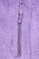 Reichstadt Damen Regular Fit Flauschige Jacke Kuschelig 22RSW002 Purple M