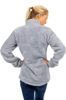 Regular Fit Fleecejacke Damen Kuschelige22RSW002 Light Grey M