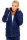 Reichstadt Damen Regular Fit Flauschige Jacke Kuschelig 22RSW002 Navy 3XL