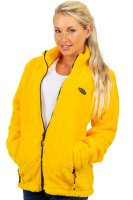 Regular Fit Fleecejacke Damen Kuschelige22RSW002 Yellow XS