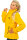 Regular Fit Fleecejacke Damen Kuschelige22RSW002 Yellow XS