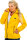 Regular Fit Fleecejacke Damen Kuschelige22RSW002 Yellow 3XL
